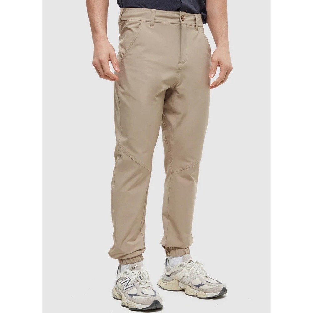 Tentree 10tree Rainer Jogger Pants Tan Beige Men's 32 Hiking Outdoor Gorpcore